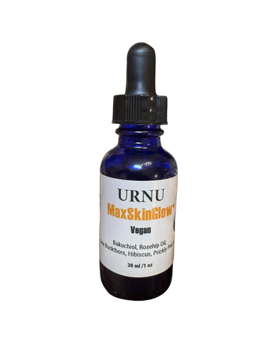 URNU MaxSkinGlow – (Vegan) Pure Radiance | Botanical Glow Booster