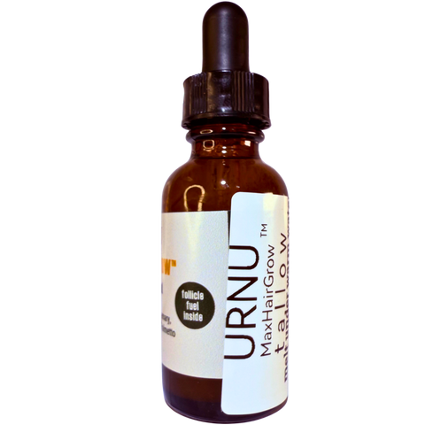 URNU MAXHairGrow – (Infused) Ancestral Fuel | Root-Strength Tallow + 17 Oils