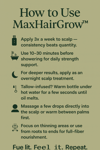 URNU MaxHairGrow – Original (Vegan) | Plant Force | Clean Power for Bold Regrowth