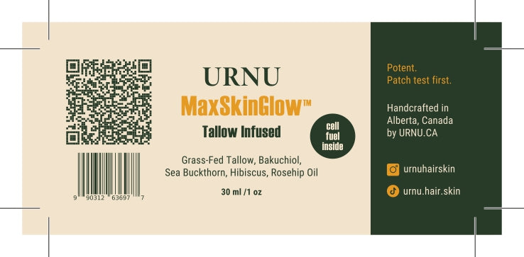URNU MaxSkinGlow – Infused Deep Revival | Tallow-Driven Skin Restoration